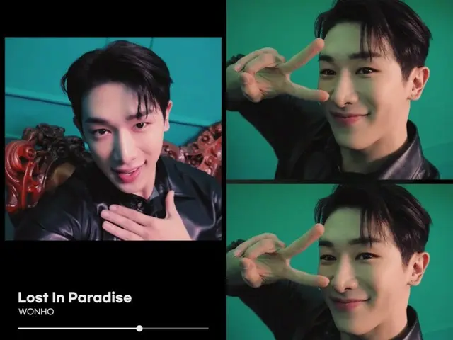 WONHO（WONHO）发布《Lost In Paradise》特别MV…服兵役期间也与粉丝交流