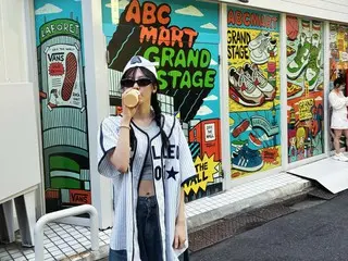 《aespa》宁宁发布东京日常照…她的休闲装是这样的
