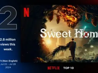 演员宋康主演的《甜蜜之家-我与世界的绝望》第三季位列“Netflix 全球十强”第二名