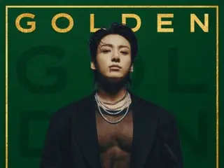 “BTS”柾国的个人专辑《GOLDEN》在过去10年中位居全球男艺人首张专辑销量第一...840万张！