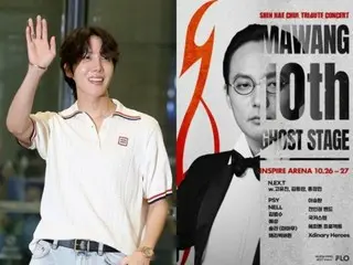 “BTS”J-HOPE通过视频致信迎接已故申海哲出道10周年纪念公演