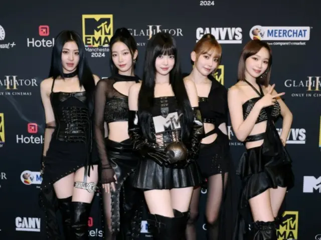 “LE SERAFIM”成为第一个在“2024 MTV EMA”上单独登台表演并获奖的 K-POP 女团