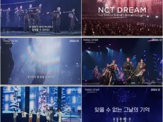 《NCT DREAM》第三次世界巡演真人电影主要预告片公开……在“60个国家”开始预售（附视频）