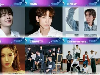 《SUPERSOUND FESTIVAL》Rain (Pi)＆“SHINee”温流＆“RedVelvet”IRENE等第二阵容公开