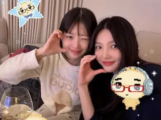 「RedVelvet」JOY 与「IVE」Ray 过年约会…「又一个可爱的女孩挨着一个可爱的女孩」