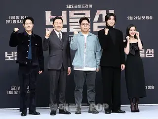 [照片]朴炯植、许俊昊等《埋葬的心》主要演员出席制作发布会...预示着大卖！