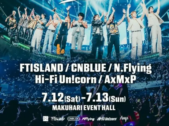 “FNC BAND KINGDOM 2025”将于7月12日、13日在幕张活动大厅举办