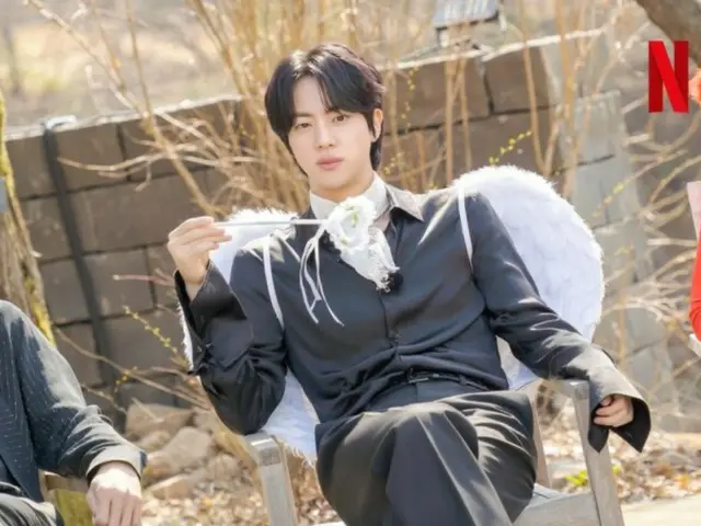 “BTS”JIN散发着优雅而神圣的气息......出现在《Driver：寻找丢失的螺丝》中