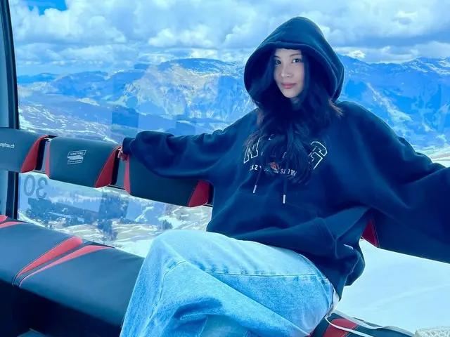 少女时代徐贤征服4807米阿尔卑斯山，颜值比雪更耀眼