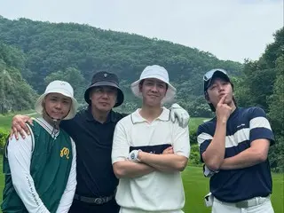 宋智灿、李升基、张根硕、李弘基出现在高尔夫球场...这是真的组合吗？