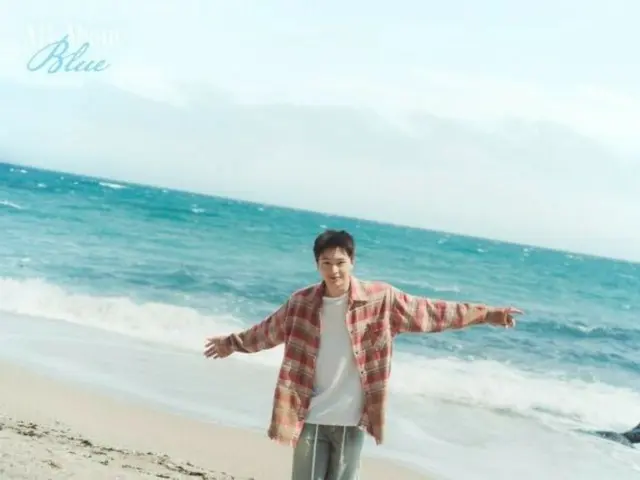 BTOB陆星材，比蔚蓝的大海更清爽的外貌...宛如夏日画报