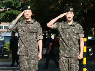 [照片] 防弹少年团的 JIMIN 和 JUNG KOOK 已退伍！