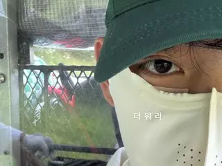 “防弹少年团”V，退伍8天后感觉怎么样？……“好热”