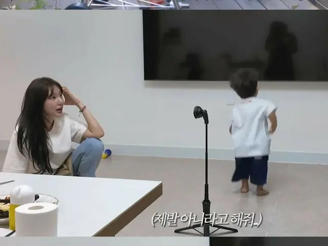 尹恩惠虽然还没结婚，但她还在养育孩子……“连自己的孩子都累吗”