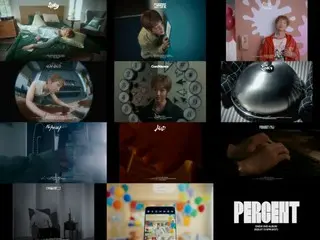 SHINee 的温流发布他们的第二张正规专辑《PERCENT》的预告片......各种流派的“盛宴”（包括视频）
