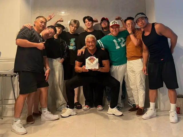 秋山由弘的生日会，张根硕、J-JUN、任时完等人出席……“我是一个幸福的人”