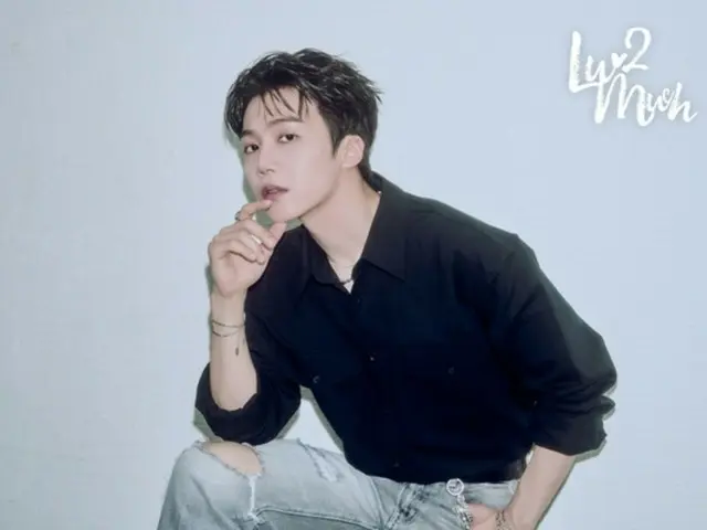 PENTAGON 的 Jinho 发布他的个人专辑“Luv 2 Much”的第二张概念照片......成熟的气质