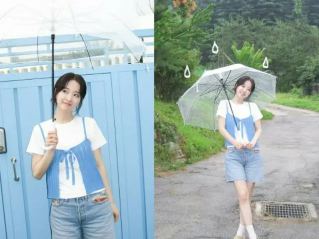 朴宝英，大热天不出汗，完美美人