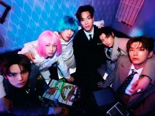 MONSTA X 新专辑《THE X》概念照公开…戴粉色和蓝色假发营造欢乐氛围