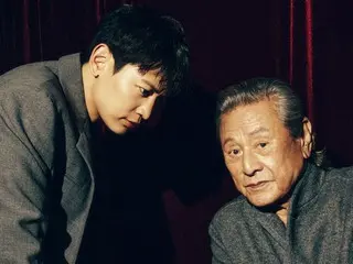 SHINee 珉豪公开与《等待戈多》搭档朴槿惠的画报……存在感十足又充满野心