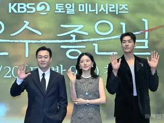 [照片] 李英爱、金英光、朴勇宇出席新剧《恩秀的美好的一天》制作发布会......“他们就是主角”