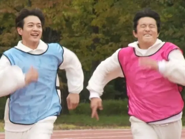 SHINee珉豪雨中“骄傲地奔跑”……“单身男人的幸福生活”秋季运动会