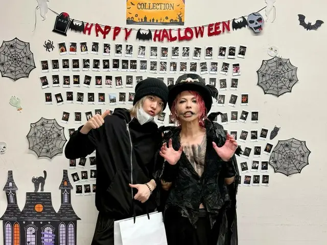 “NCT”Yuta在生日当天发布了一张与他“最喜欢的”Hyde（L'Arc~en~Ciel）的合影……“太棒了”