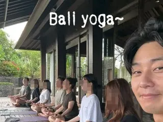 朴叙俊，巴厘岛一位自然放松的人物