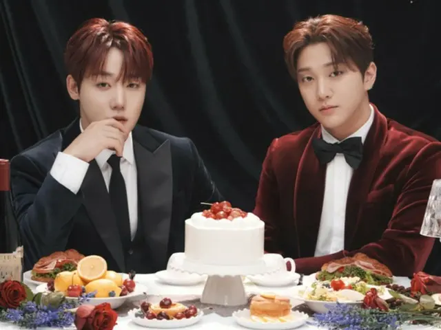 Golden Child成员昌俊和柱灿公开第二张粉丝见面会海报……特别的年末庆祝活动