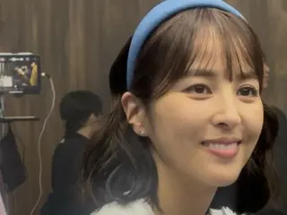 女演员韩惠珍，外表清纯，看起来像二十多岁的大学生。