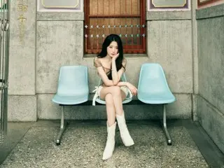 i-dle成员舒华以女神般的美貌担任家乡桃园的旅游大使。